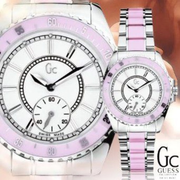 NEW GUESS Collection Sport Class Lady Pink Watch - Picture 3 of 10